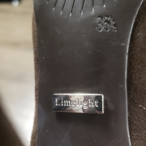 Limelight Brown Suede Belted Pumps - Picture 3 of 3